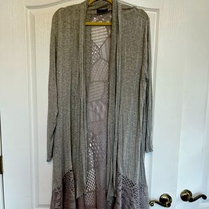 La Vanya Gray Kimono Size 3X